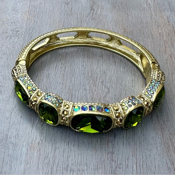 Heidi Daus ‘Grand Slam’ Crystal Bangle Bracelet - Picture 9 of 12